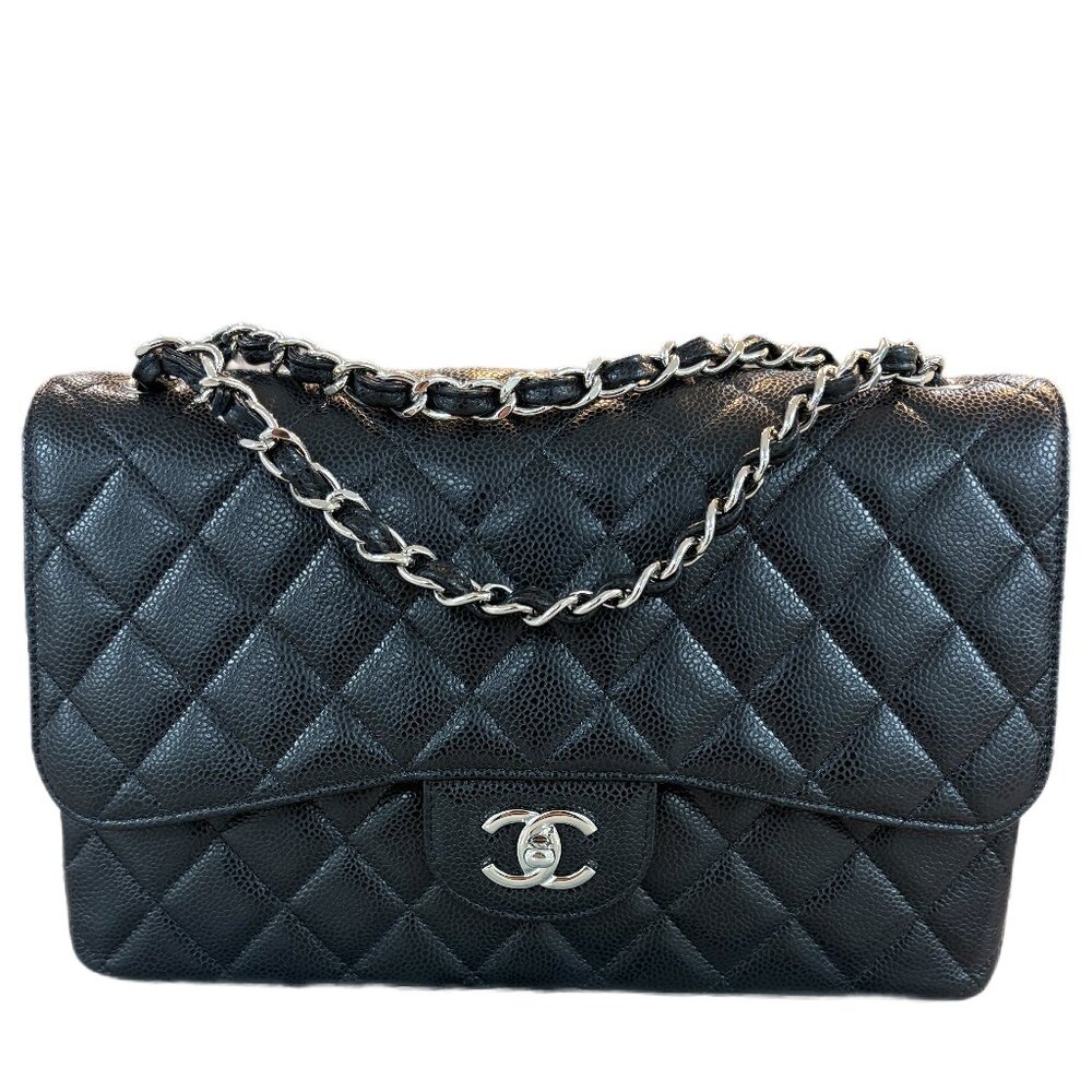Chanel Classic Jumbo Double Flap Caviar